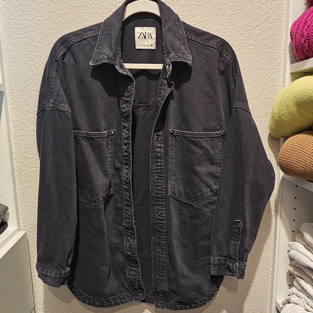 Denim Shacket